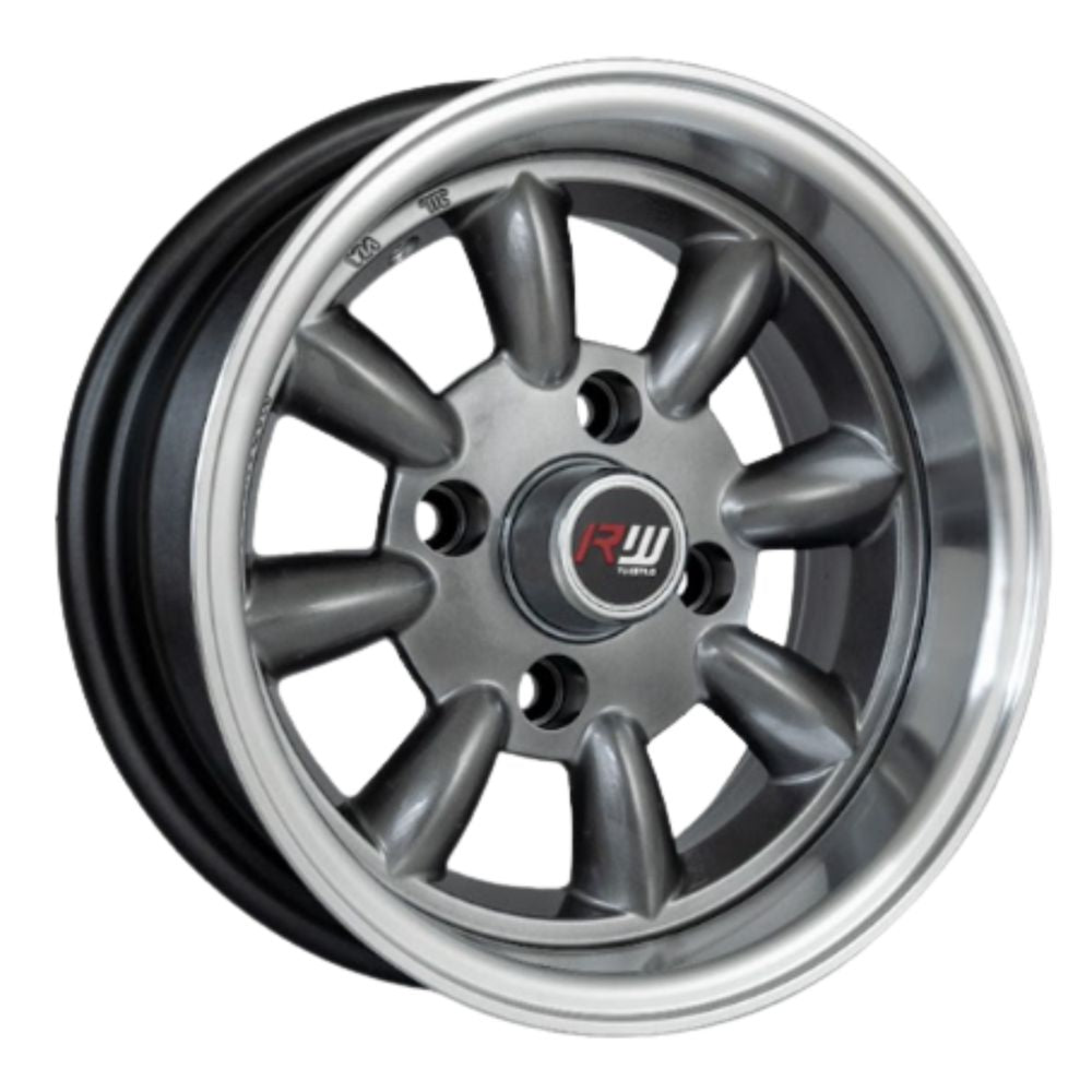 ARO 13X7 100/114.3X8 ET-7 CB73.1 HYPER BLACK/LIP POLIS