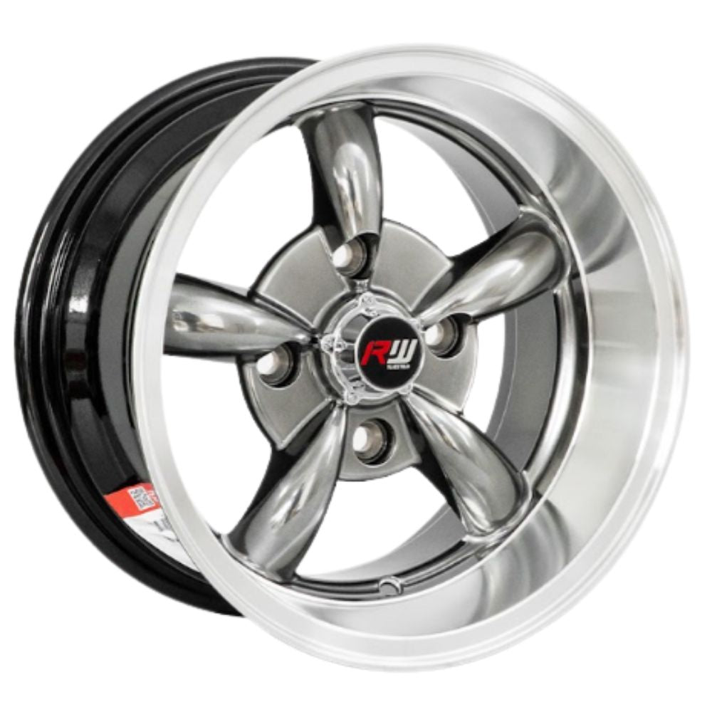 ARO 13X7 114.3X4 ET-7 CB73.1 HYPER BLACK/LIP POLISH