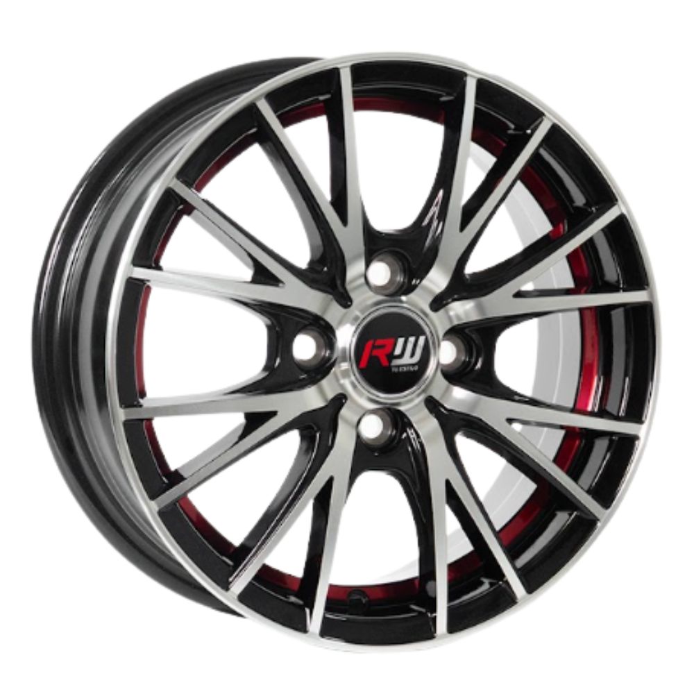 ARO 14X5.5 100X4 ET43 CB73.1 BLACK MACHINE/UNDERCUT RE