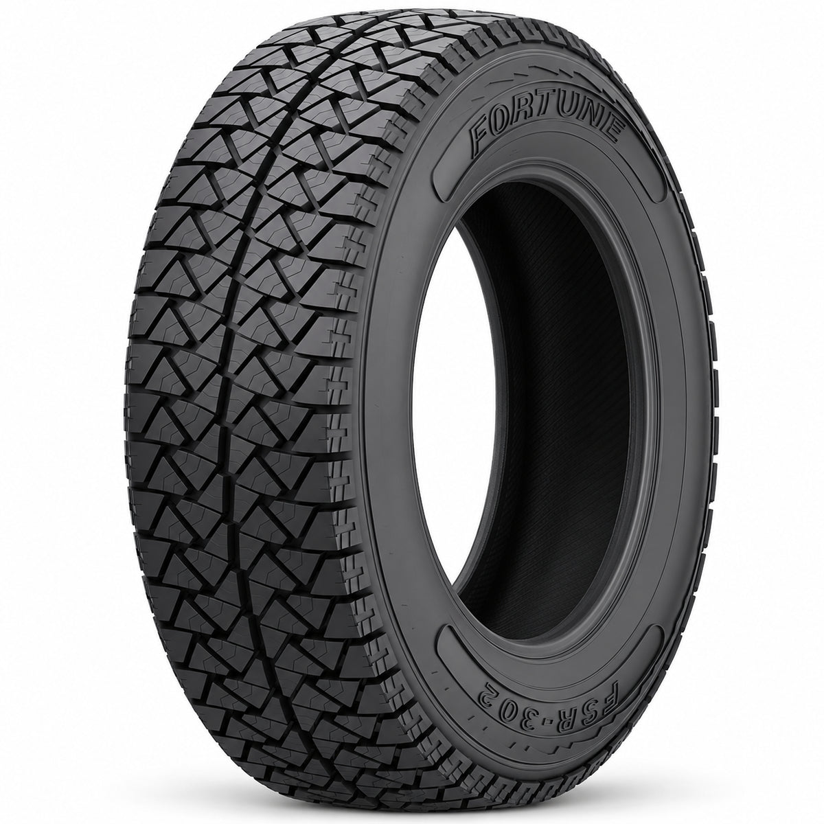 FORTUNE FSR-302 sin aro — vista diagonal, letras negras