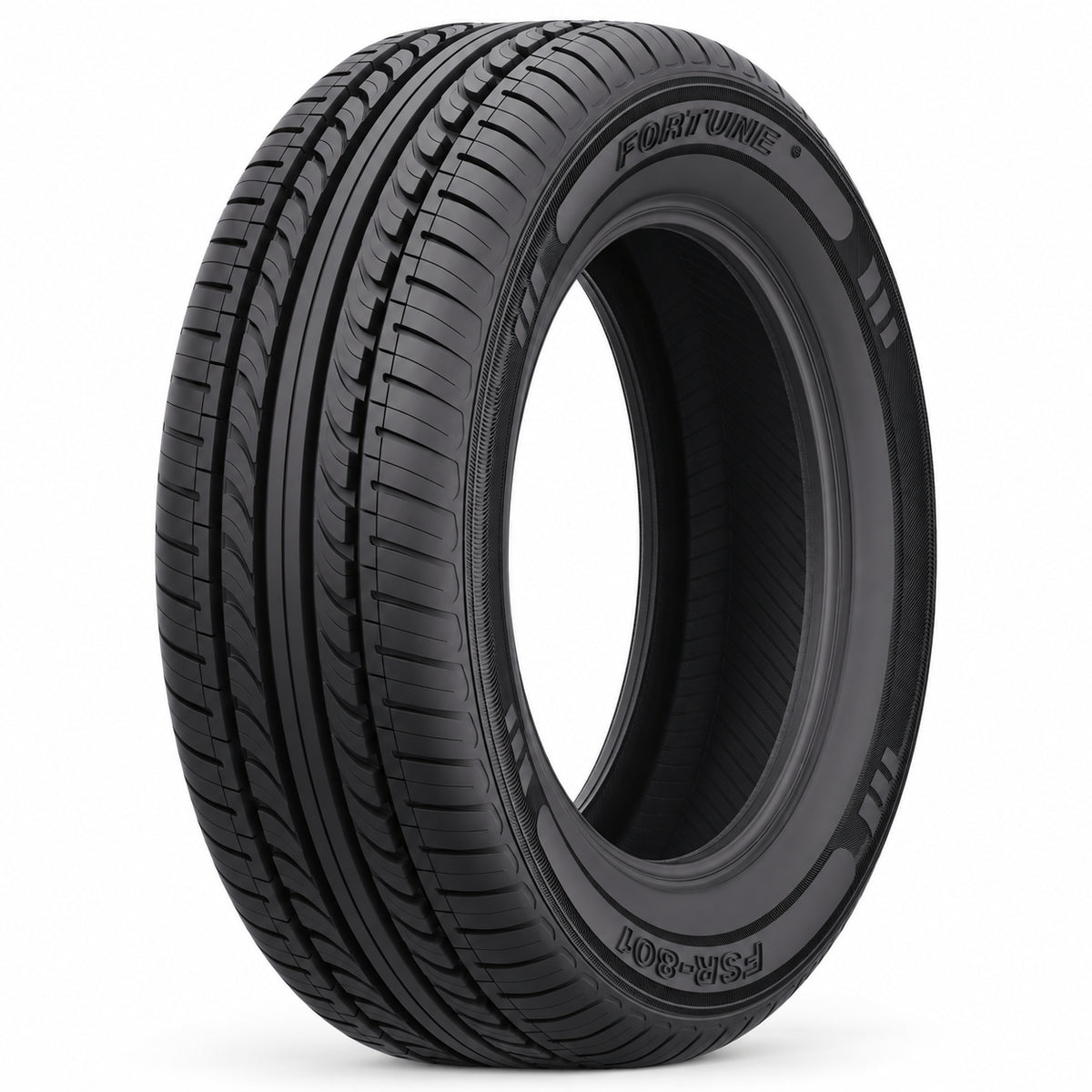 FORTUNE FSR-801 sin aro — vista diagonal, letras negras