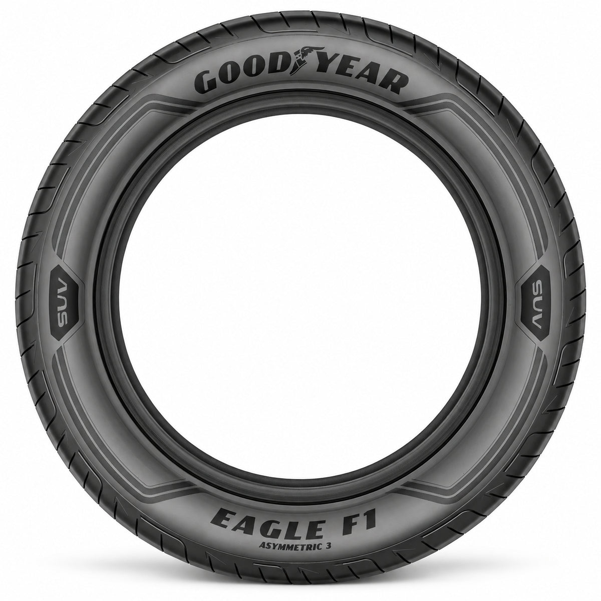 Goodyear Eagle F1 Asymmetric 3 SUV sin aro — vista lateral
