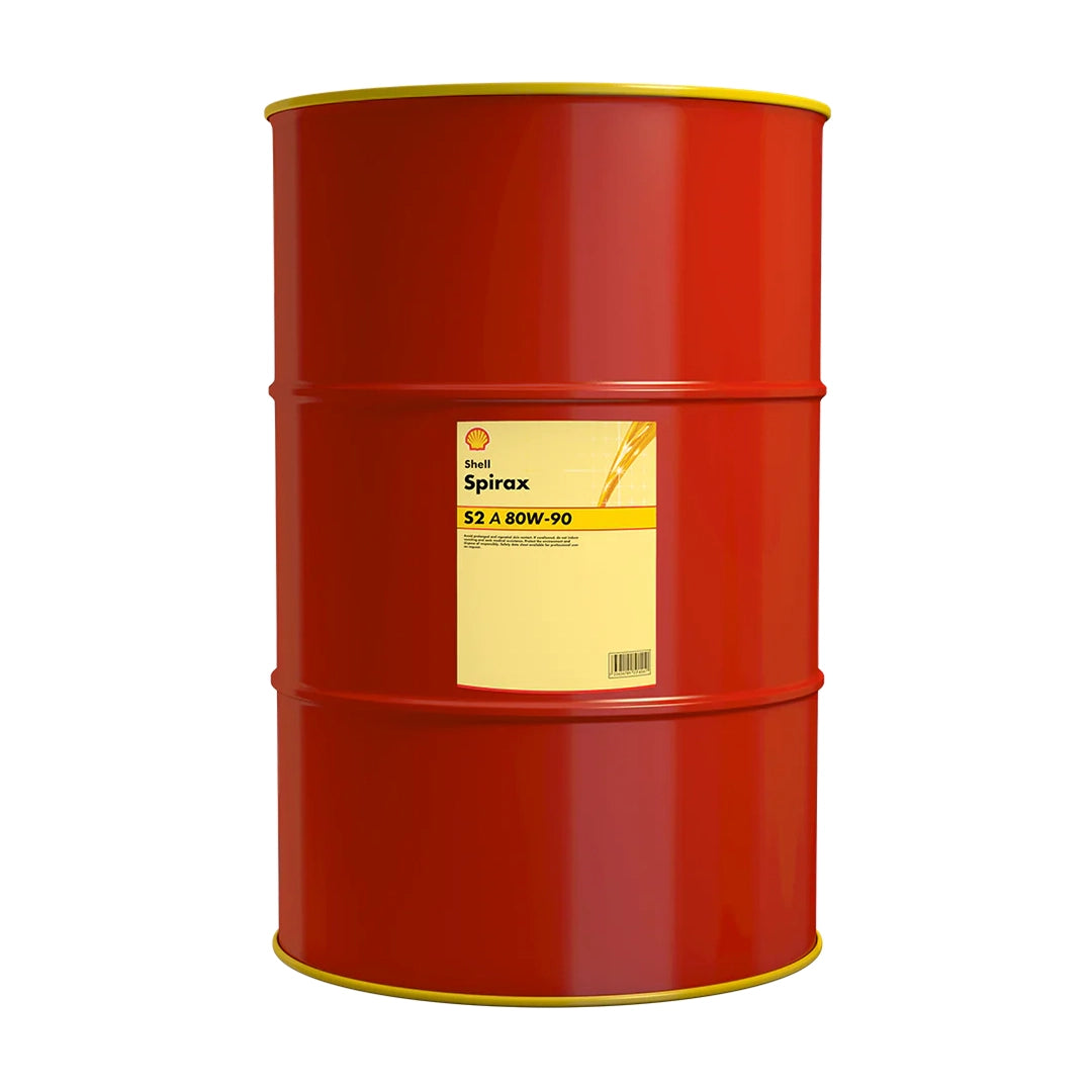 Imagen de Shell SPIRAX S2 A 80W90, comercializado en tambor de 55 UGL. Mantallanta, Ecuador.