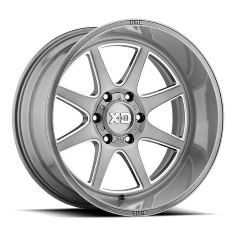 XD SERIES® PIKE XD844 - 20X10.0 (5X139.7) ET-18 TITAL BRUSH MILLED