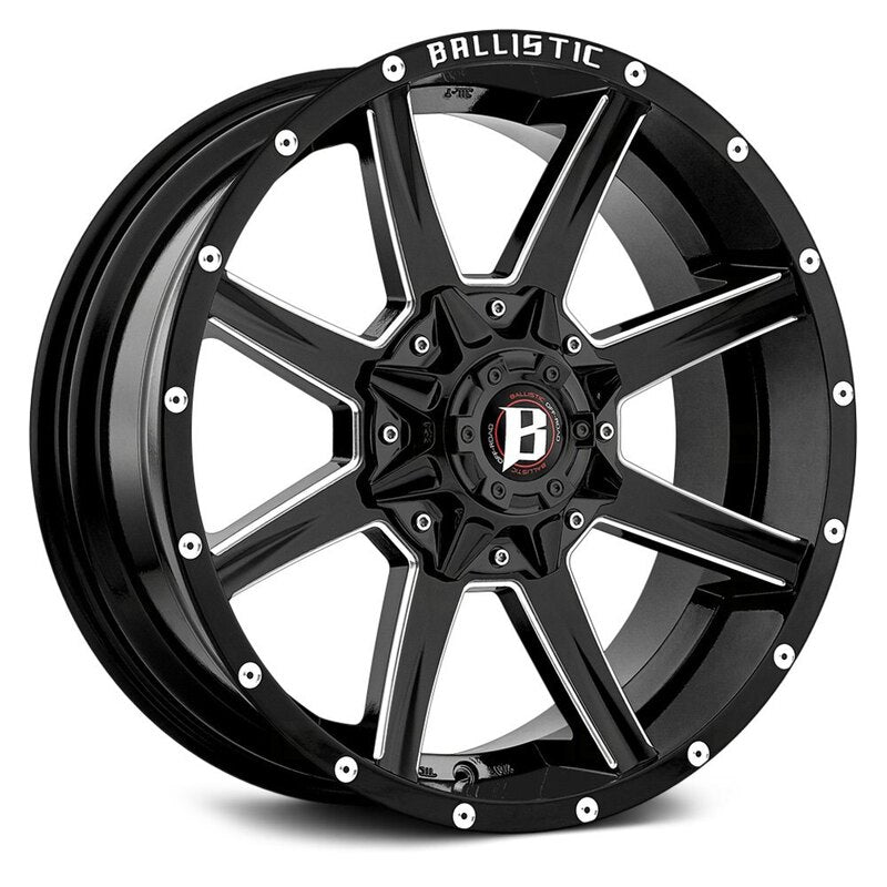 BALLISTIC® RAZORBACK - 20X9.0 (5X127/5X114.3) ET+0