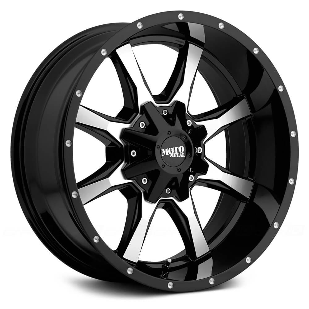 MOTOMETAL® MO970 - 20X9.0 (6X135/6X139.7) ET0 CB106.25