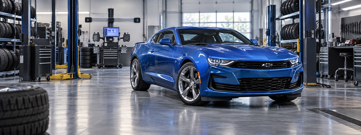 Chevrolet Camaro 2.0L 2022 en taller