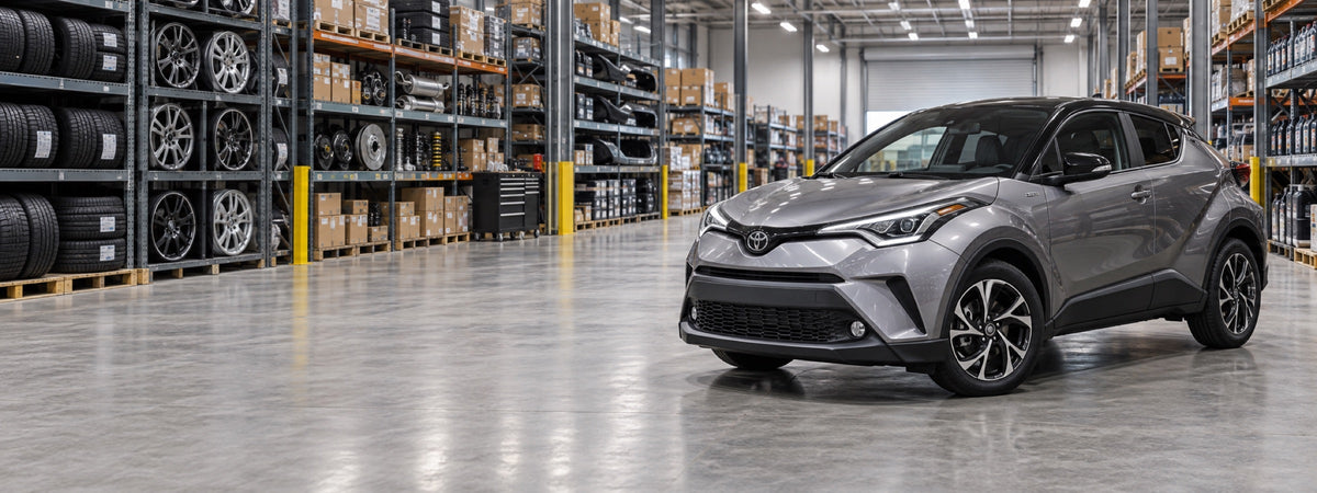 Banner de repuestos compatibles para Toyota C-HR
