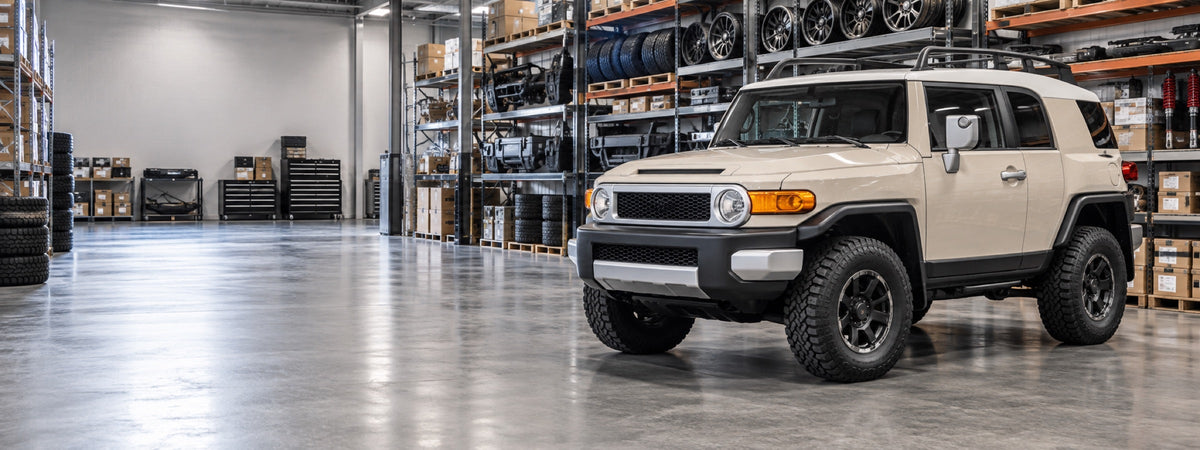 Banner de repuestos compatibles para Toyota FJ Cruiser