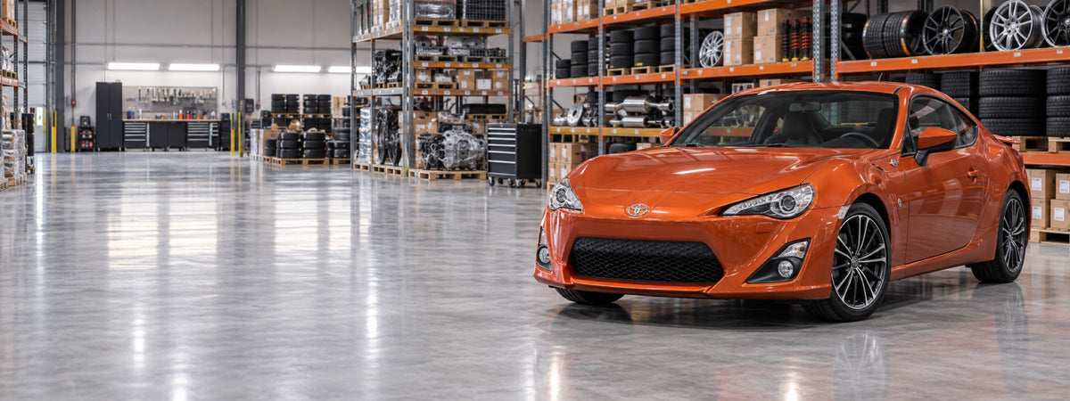 Banner de repuestos compatibles para Toyota GT86