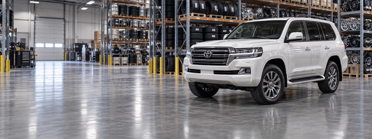 Banner de repuestos compatibles para Toyota Land Cruiser