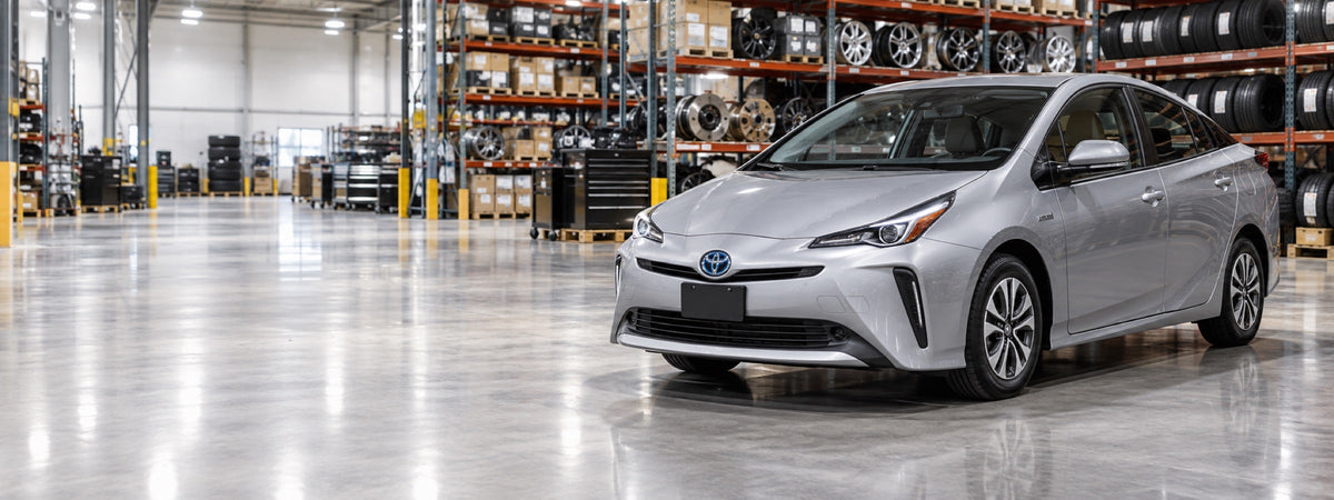 Banner de repuestos compatibles para Toyota Prius