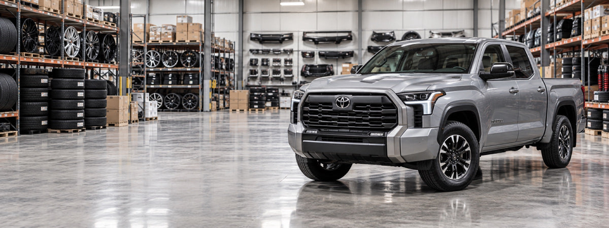 Banner de repuestos compatibles para Toyota Tundra