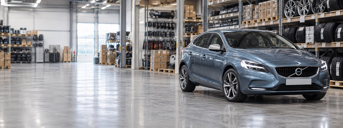 Banner de repuestos compatibles para Volvo V40