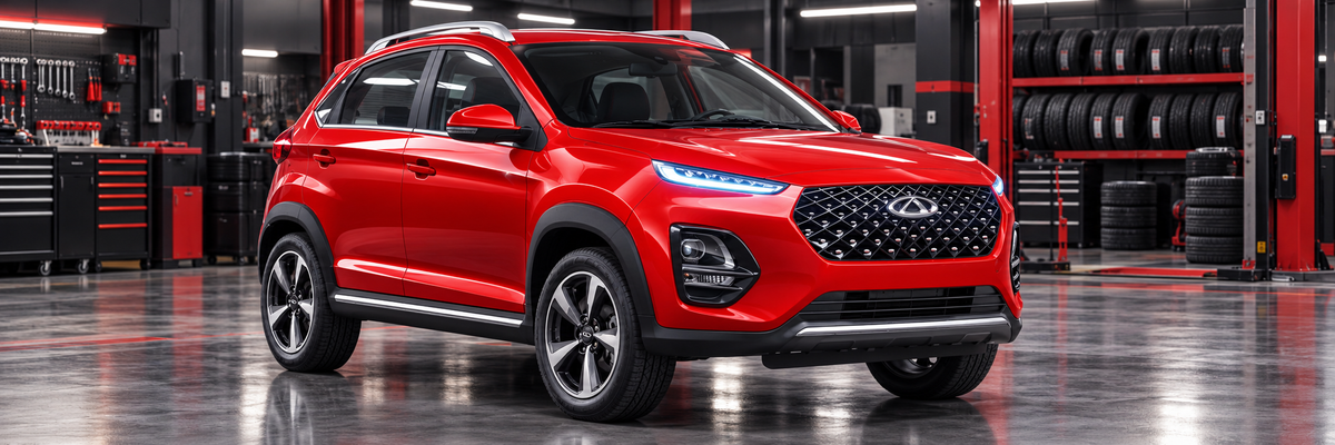 Chery Tiggo 2 Pro A1X en taller