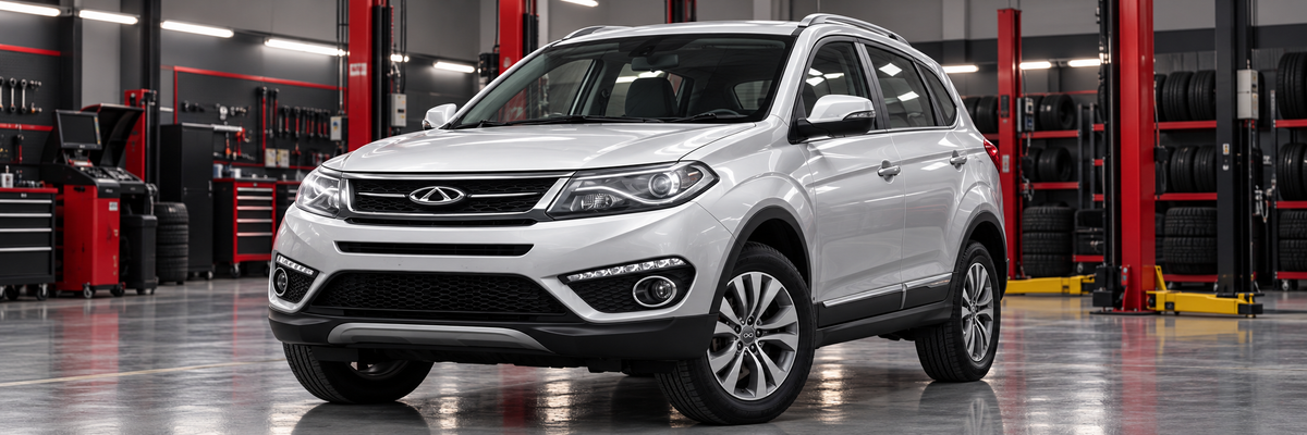 Chery Tiggo 5 T21 en taller