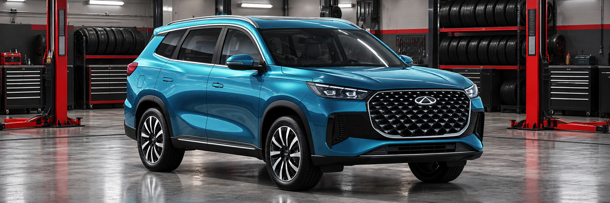 Chery Tiggo 8 Luxury PHEV en taller