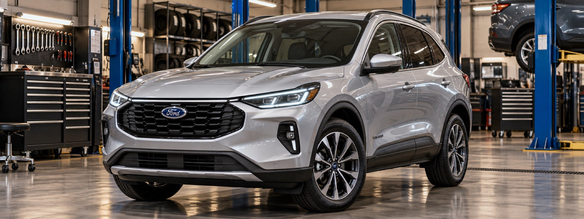 Ford Escape Titanium híbrido 2025 en taller