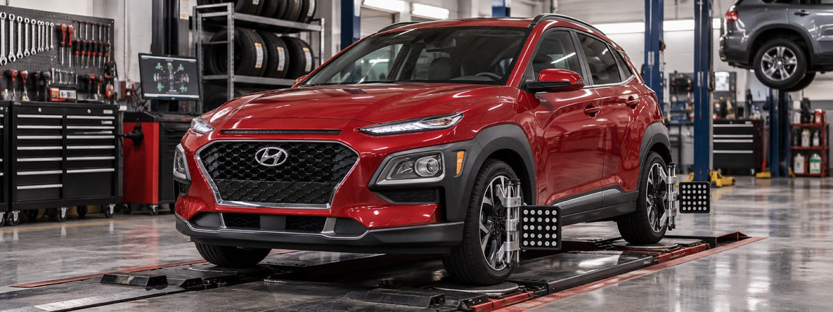 Hyundai Kona 2022-2026 en taller