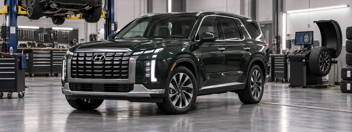 Hyundai Palisade Híbrido 2.5L 2026 en taller
