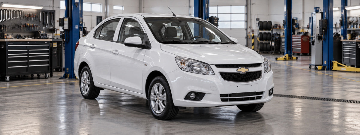 Chevrolet Sail 1.4L 4 puertas 2015-2017 en taller
