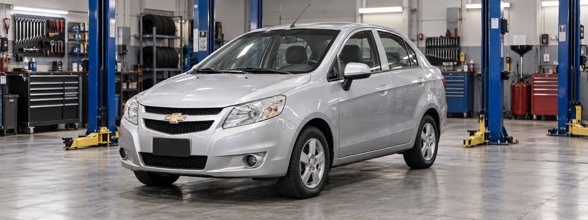 Chevrolet Sail 1.4L 4 puertas 2012-2014 en taller