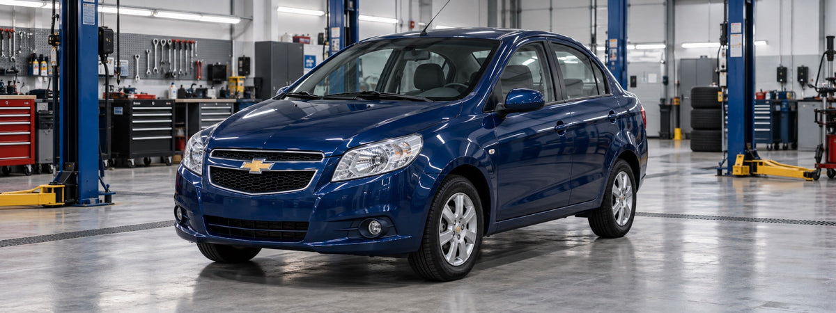 Chevrolet Sail 1.4L 4 puertas 2016-2017 en taller