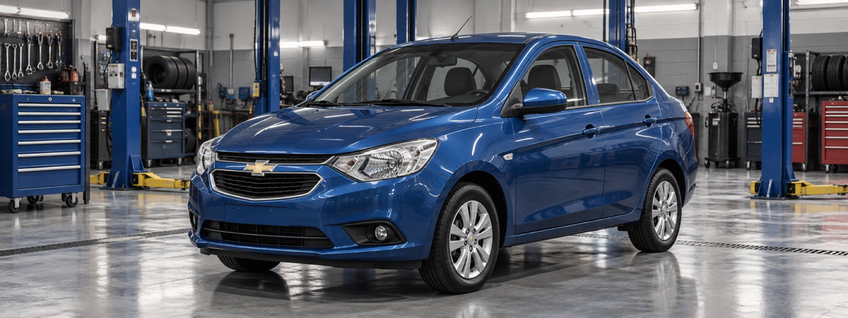 Chevrolet Sail LS 1.4L 2018-2019 en taller