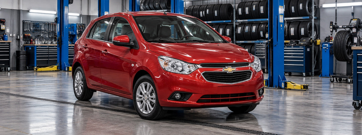 Chevrolet Sail LTZ 1.4L 5 puertas 2018-2019 en taller