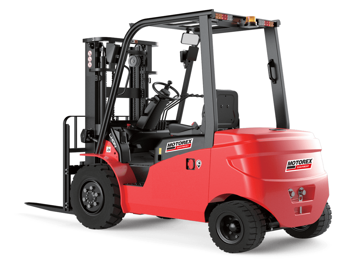 MONTACARGAS 2.5 TONS. ELECTRICO MOTOREX , MASTIL TRIPLEX 4,8 M BATERIA LITIO 280AH/80V CARGADOR TRIFASICO 220V100A