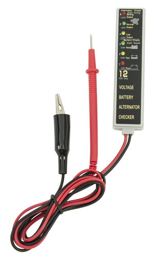COMPROBADOR ALTERNADOR y CARGA DE BATERIA JONNESWAY
