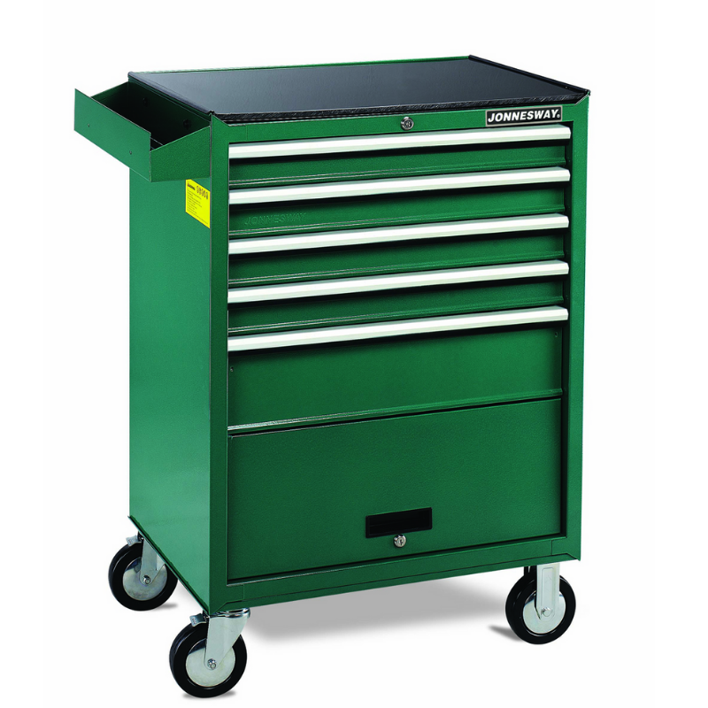 JONNESWAY® ROLLING CABINET WITH SHOCKPROOF WORKTOP (5 DRAWERS)