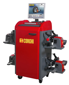 ALINEADORA EX70 RX (AUTOCENTRADO, KIT SOPORTE & ALIMENTACION, MONITOR E IMPRESORA) CORGHI