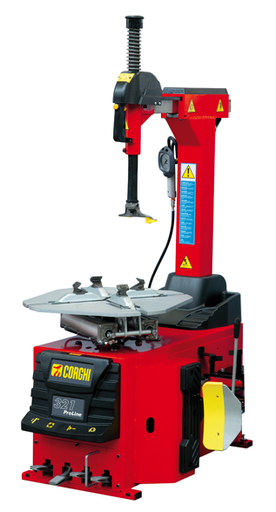 DESENLLANTADORA PROLINE 321 TI PARA VEHICULOS ARO 10-21", 200-230V/1PH/60HZ CON INFLADOR CORGHI