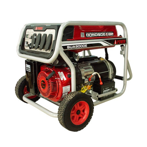 GENERADOR ELÉCTRICO PORTÁTIL 9KW ('MONOFÁSICO (1)' * 120 / 240V - 60HZ) 'GASOLINA' OHV 420CC - 13HP IPOWER