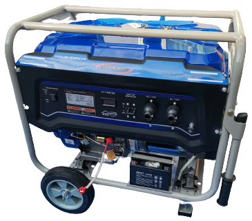 GENERADOR ELECTRICO PORTATIL 6KW (1 * 120V - 60HZ) MOTOR A GASOLINA AP190F 420CC WALKER