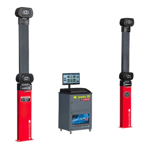 ALINEADORA JUMBO 3D SUPER 4A (CAMIONES - BUSES) CON TECNOLOGIA TRIDIMENSIONAL WALKER + ACCESORIOS