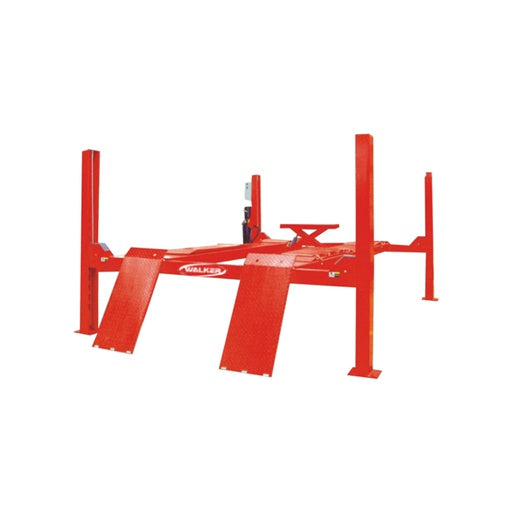 ELEVADOR 4 POSTES 4T ('MONO' 1 * 220V - 60HZ) |LONGITUD DE RAMPAS: 4500MM| WALKER