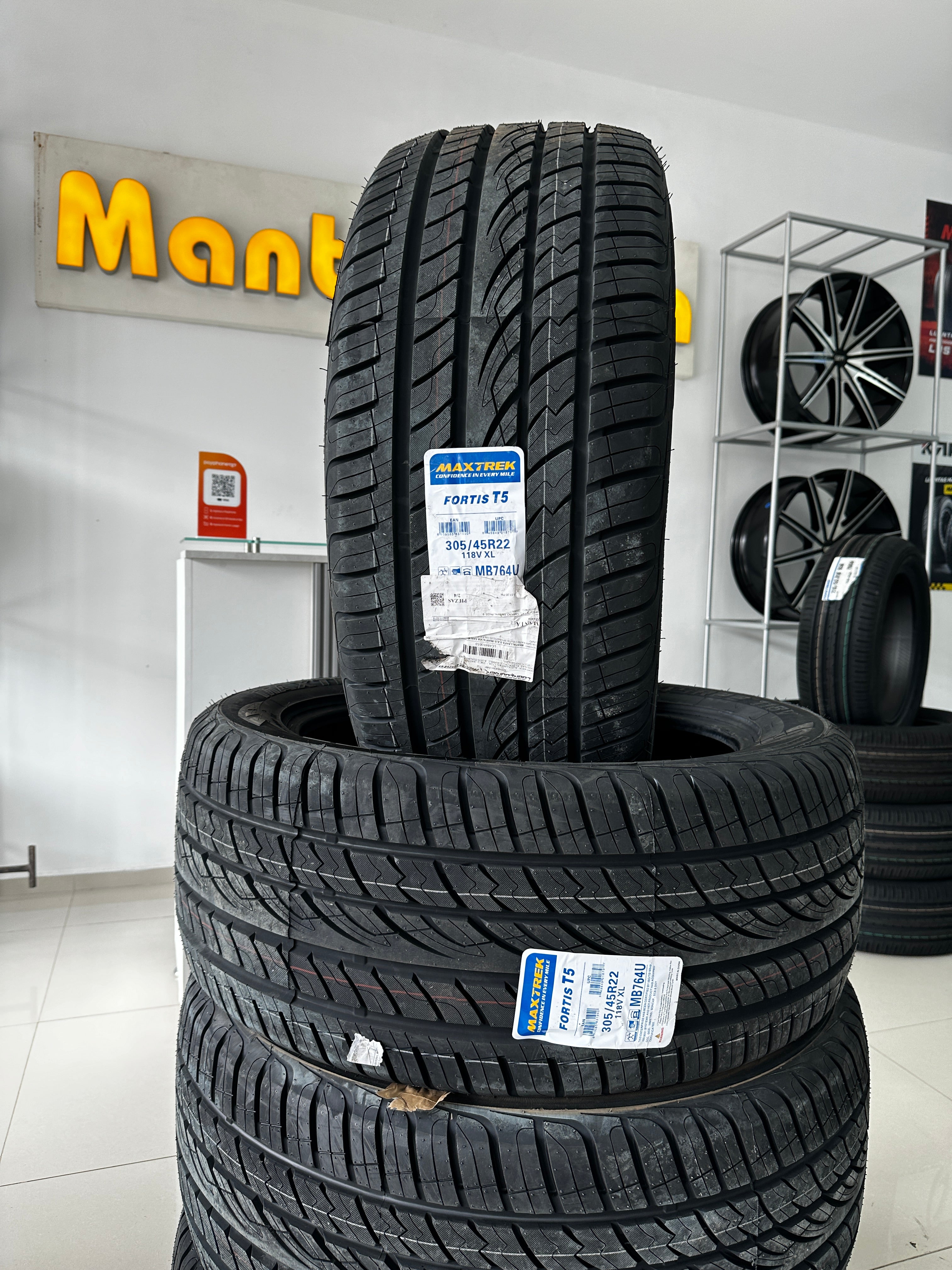 N-0673295/45R20 MAXTREK FORTIS T5 9分山×2本 N-0673295/45R20 MAXTREK FORTIS T5 9分山×2本