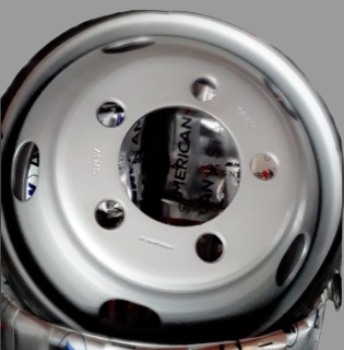 ARO DE ACERO 5.25 X 17.5 TIPO DISCO 5 HUECOS MZ 146 DELTA/JMC