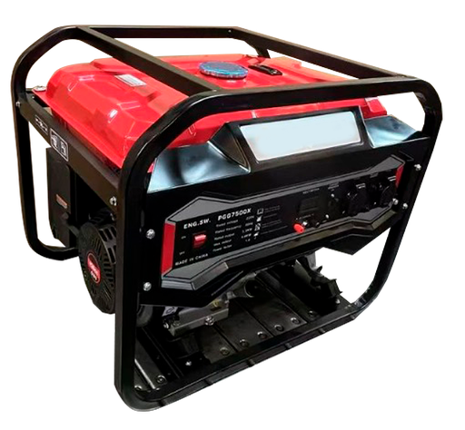GENERADOR ELECTRICO PORTATIL  5,5KW (1 * 120V - 60HZ) MOTOR A GASOLINA ARRANQUE MANUAL MTX