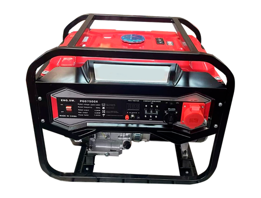 GENERADOR ELECTRICO PORTATIL  6,5KW (1 * 120V - 60HZ) MOTOR A GASOLINA ARRANQUE ELECTRICO MTX