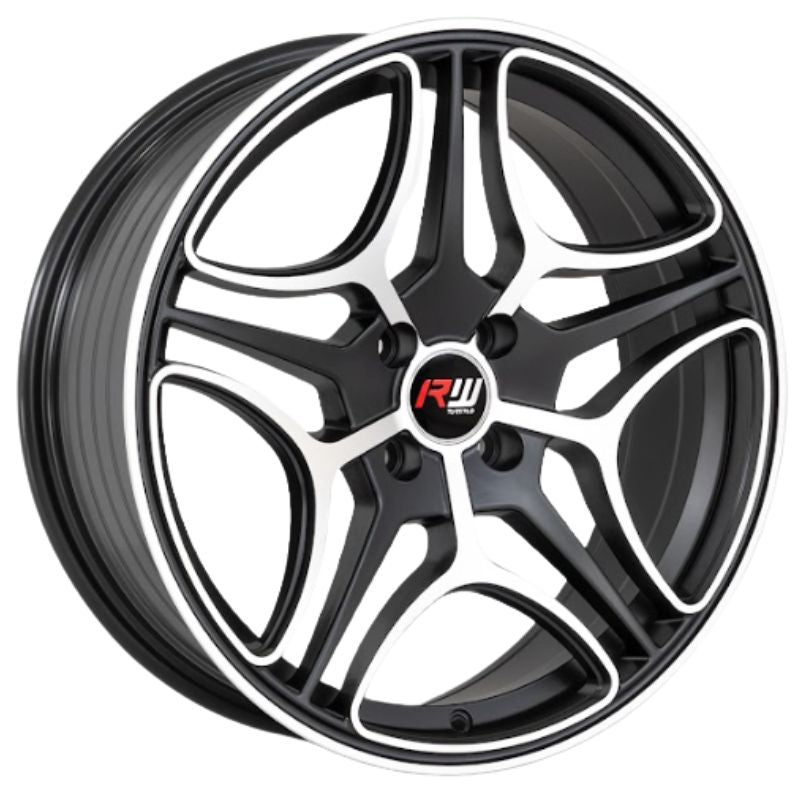 RW® - 17X7.5 4X100 ET25 CB73.1 SMATE B/M