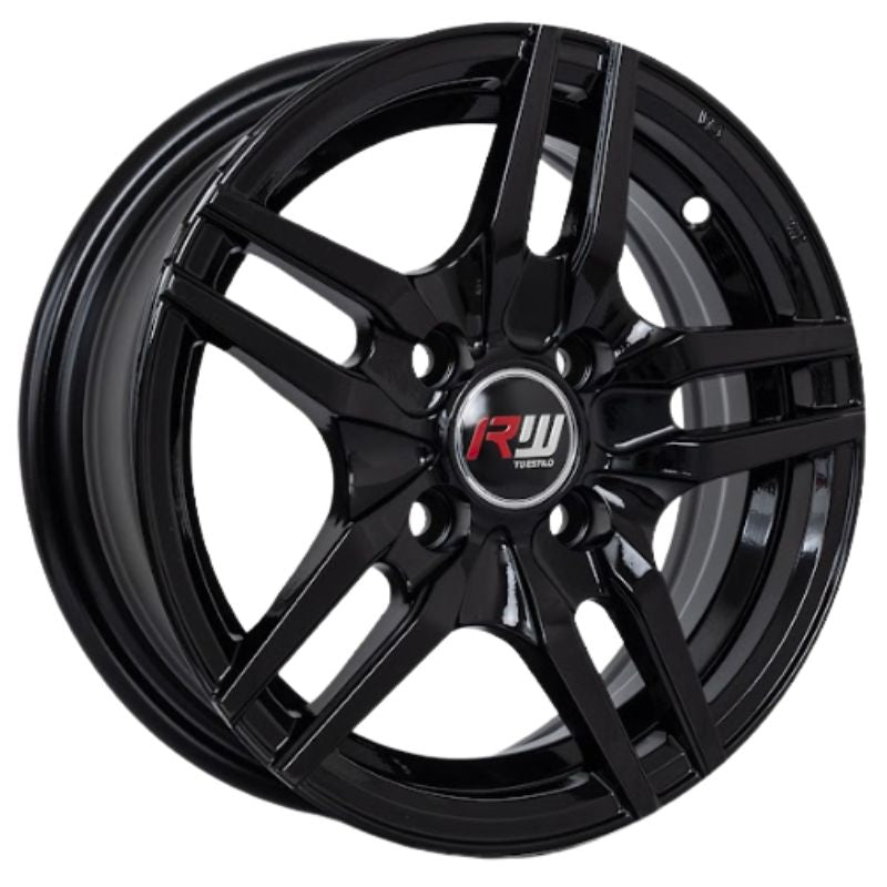RW® - 13X5.5 4X100 ET30 CB73.1 BLACK