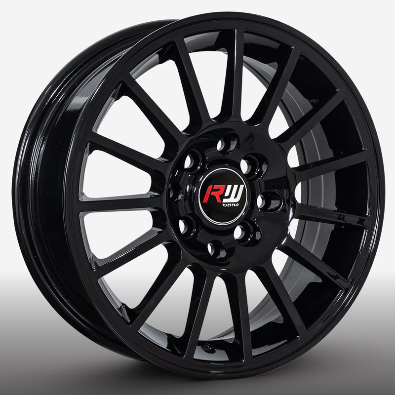 RW® - 14x6 4X100/4X114.3 ET35 CB73.1 BLACK