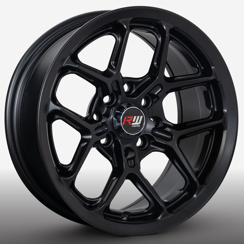 RW® - 14X7 4X100/4X114.3 ET20 CB73.1 SMATE BLACK