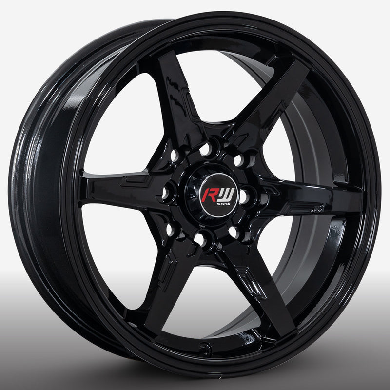 RW® - 14X6 4X100/4X114.3 ET20 CB73.1 BLACK