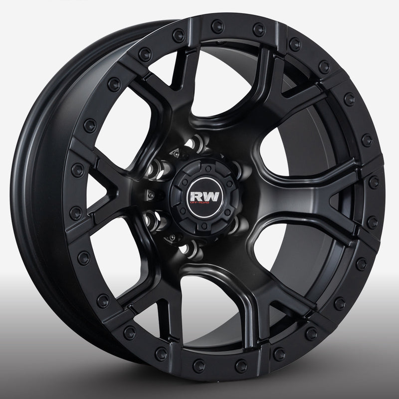 RW® - 17x9 6X139.7 ET-15 CB110 SMATE BLACK