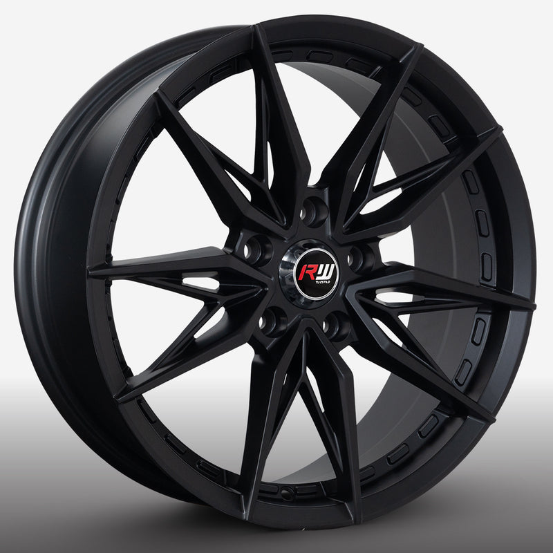 RW® - 17x7.5 5X114.3 ET40 CB73.1 SMATE BLACK