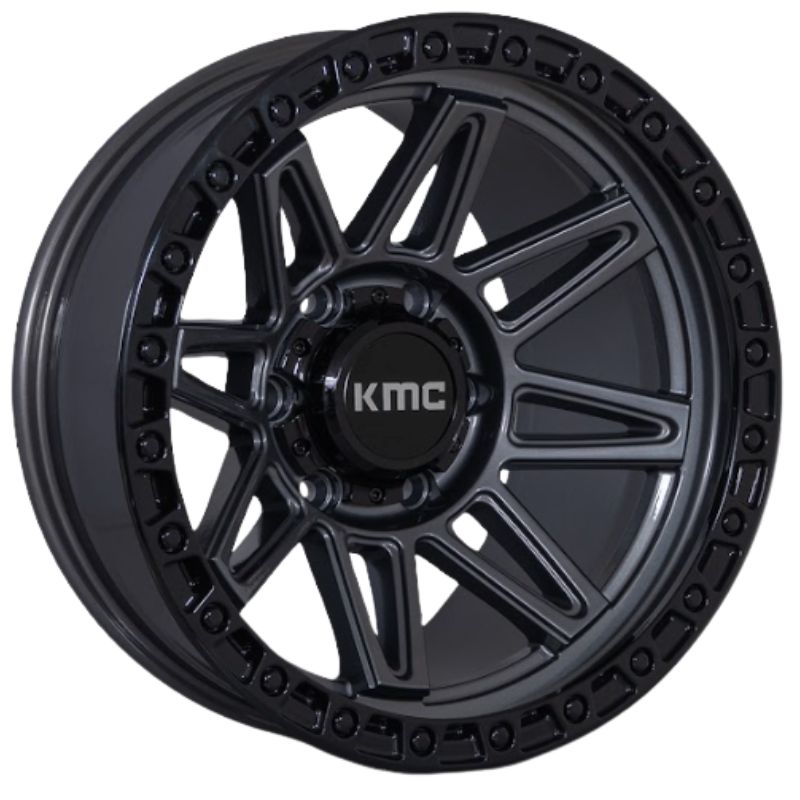 RW® - 17X9.0 6X139.7 ET0 CB106.1  DARK GM / BLACK RING